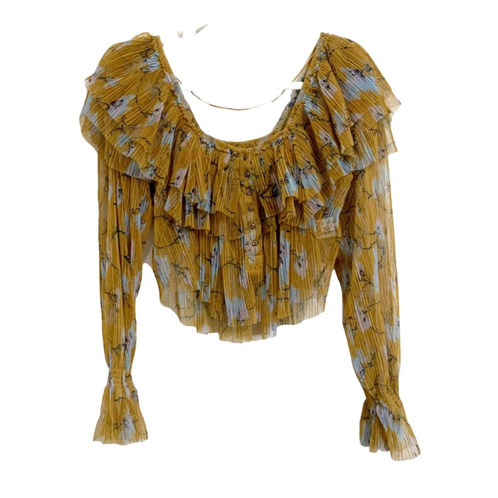 Free People Frills And Thrills Top - Picture 3 of 10